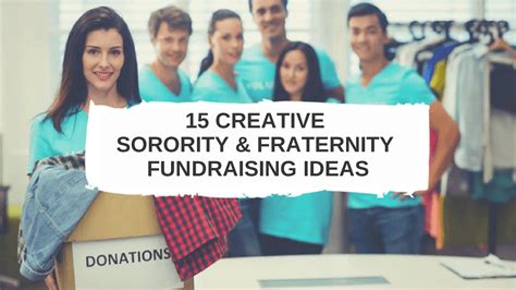 15 Creative Sorority and Fraternity Fundraising Ideas .